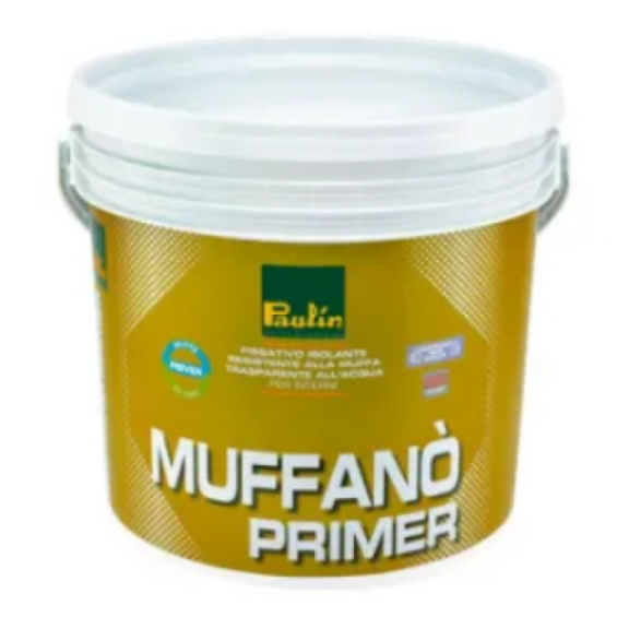 Fissativo murale resistente alla crescita di muffe e alghe